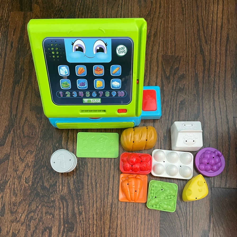 LeapFrog Count Along Cash Register, Electronic Role Play Toy for Kids